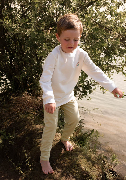 Noah's Ark Pants Hellgrün aus Baumwolle