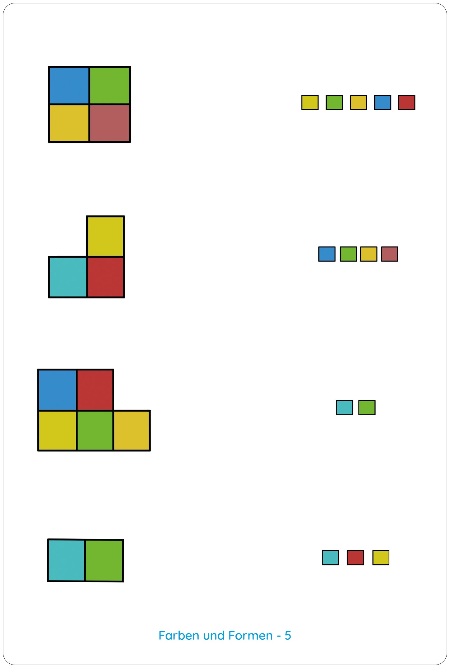 Lemo Kartensatz Farben und Formen (ab 3 Jahren)