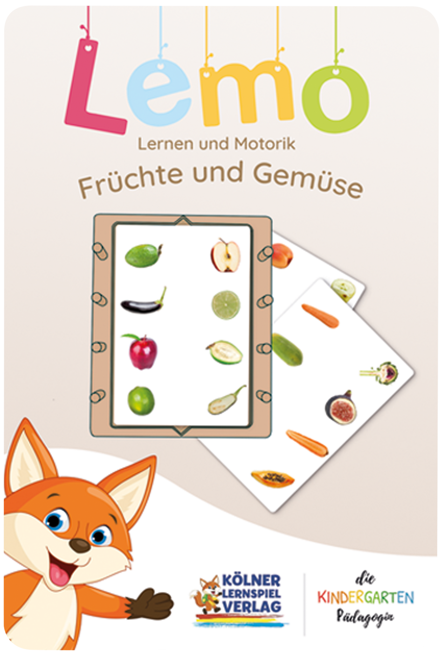 Lemo deck of cards fruits and vegetables