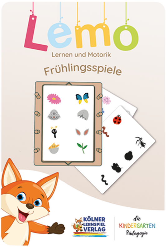 Lemo Kartensatz Frühlingsspiele (ab 4 Jahren)