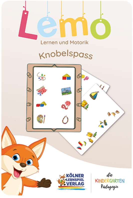 Lemo Kartensatz Knobelspass (ab 5 Jahren)