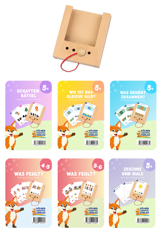 Puncho starter set ages 5+ with 6 sets of cards