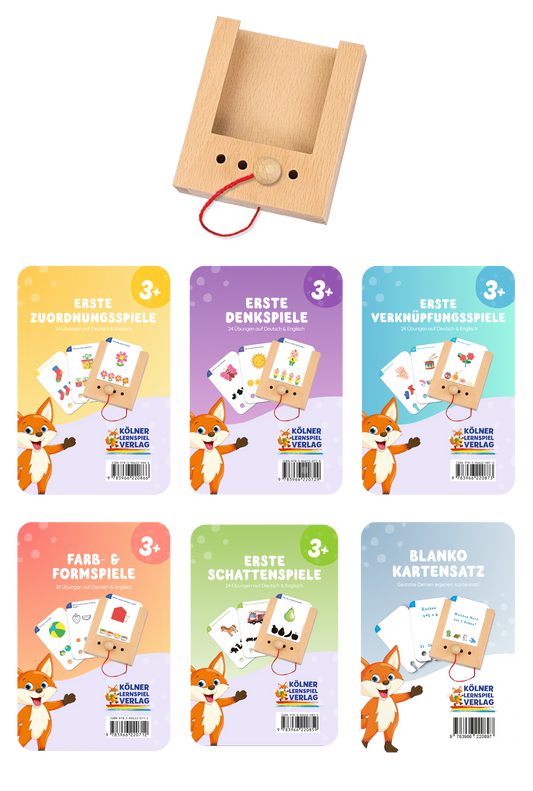 Puncho starter set ages 3+ with 6 sets of cards