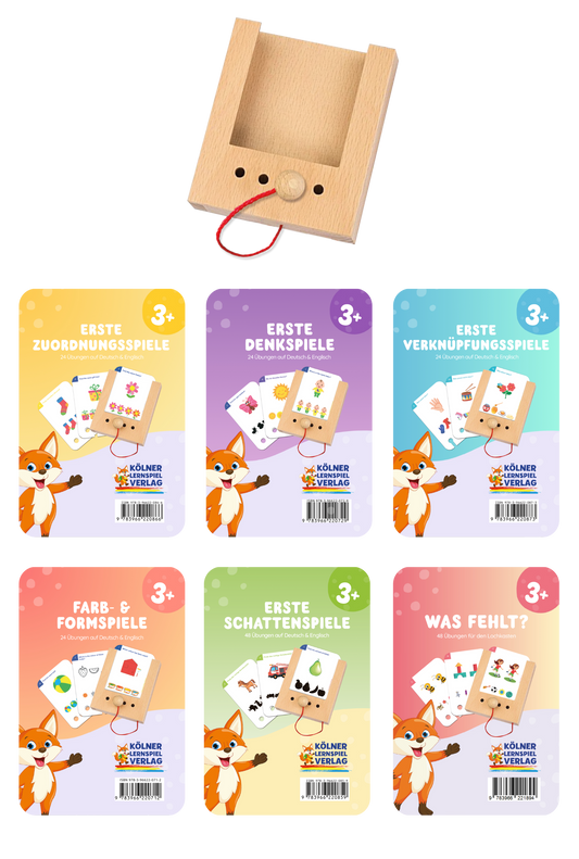 Puncho starter set ages 3+ with 6 sets of cards