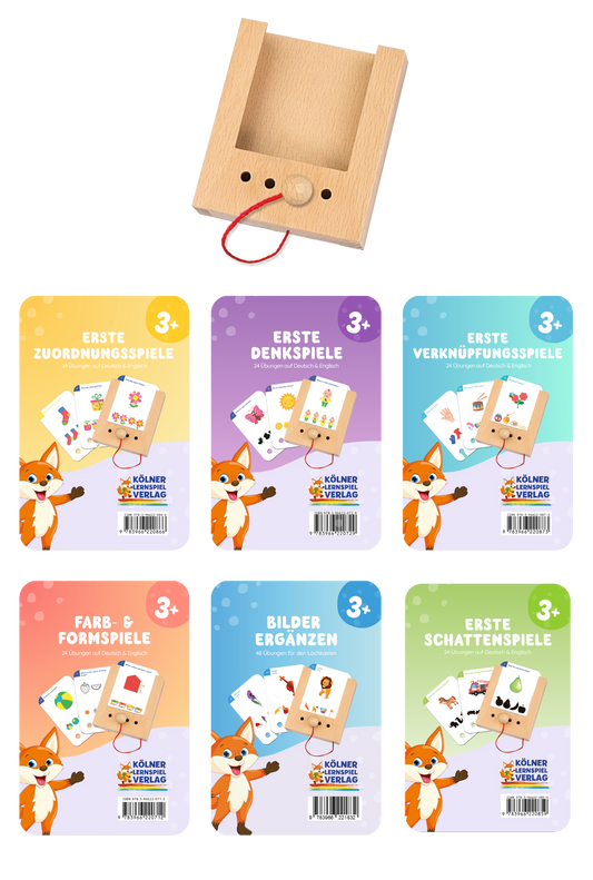 Puncho starter set ages 3+ with 6 sets of cards