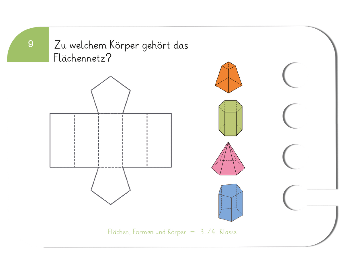 Lochkasten Starterset für die 3.-4. Klasse – Deutsch & Mathe