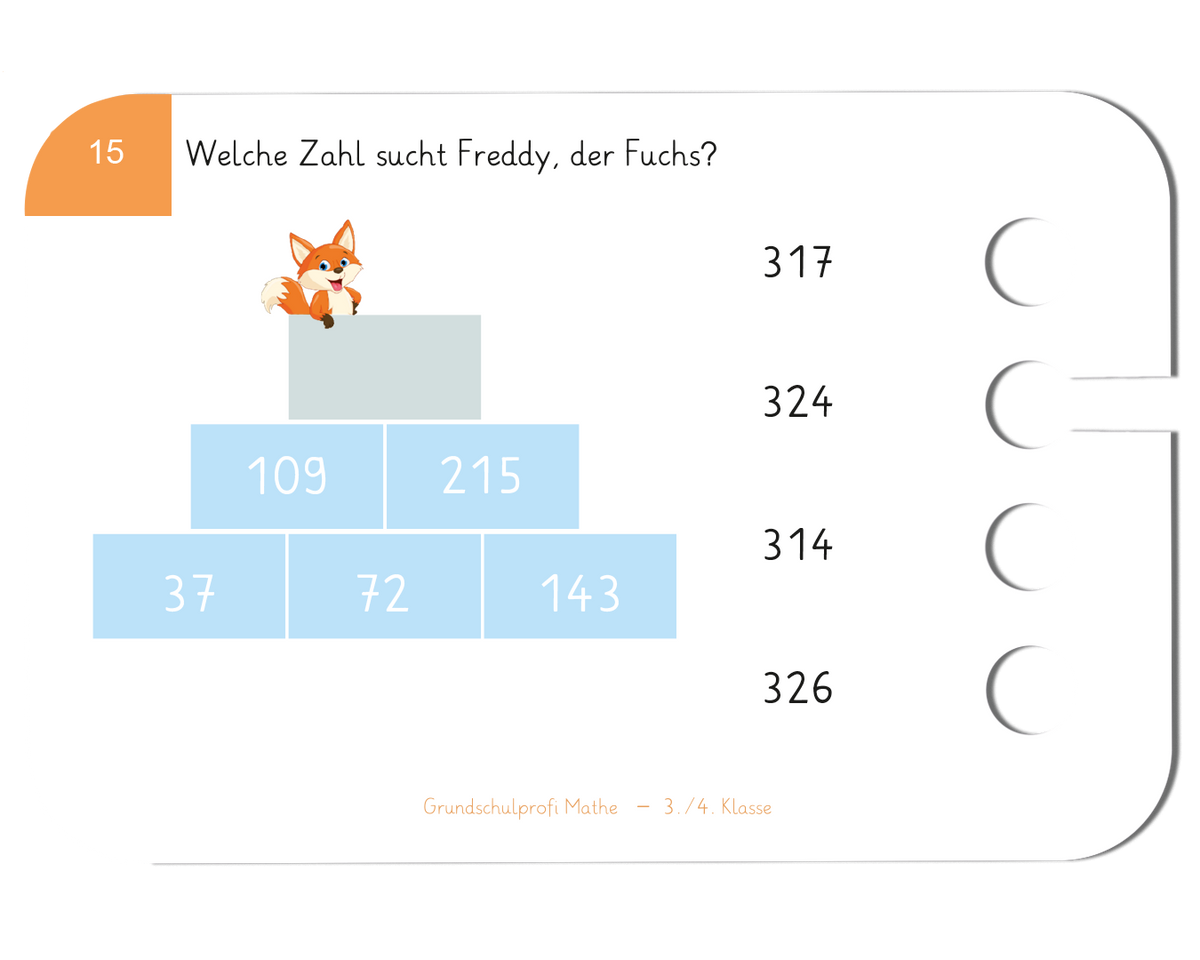 Lochkasten Starterset für die 3.-4. Klasse – Mathe