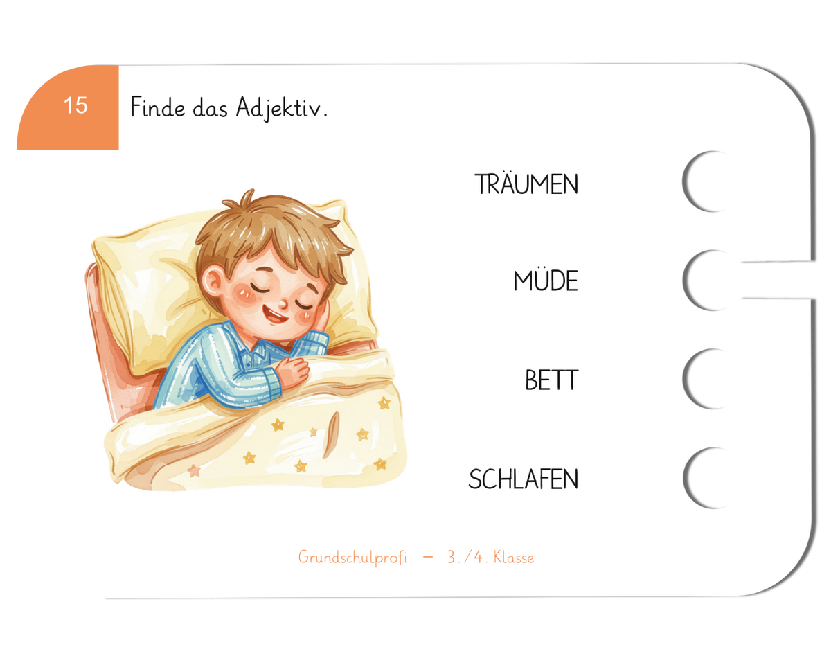 Lochkasten Starterset für die 3.-4. Klasse – Deutsch