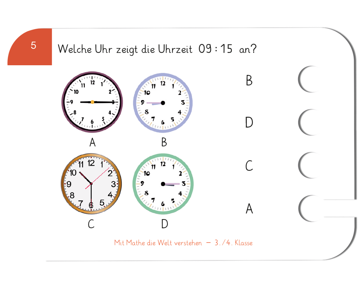 Lochkasten Starterset für die 3.-4. Klasse – Deutsch & Mathe
