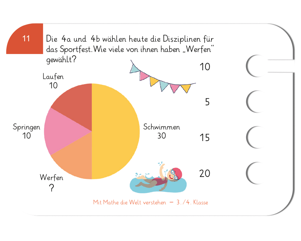 Lochkasten Starterset für die 3.-4. Klasse – Mathe