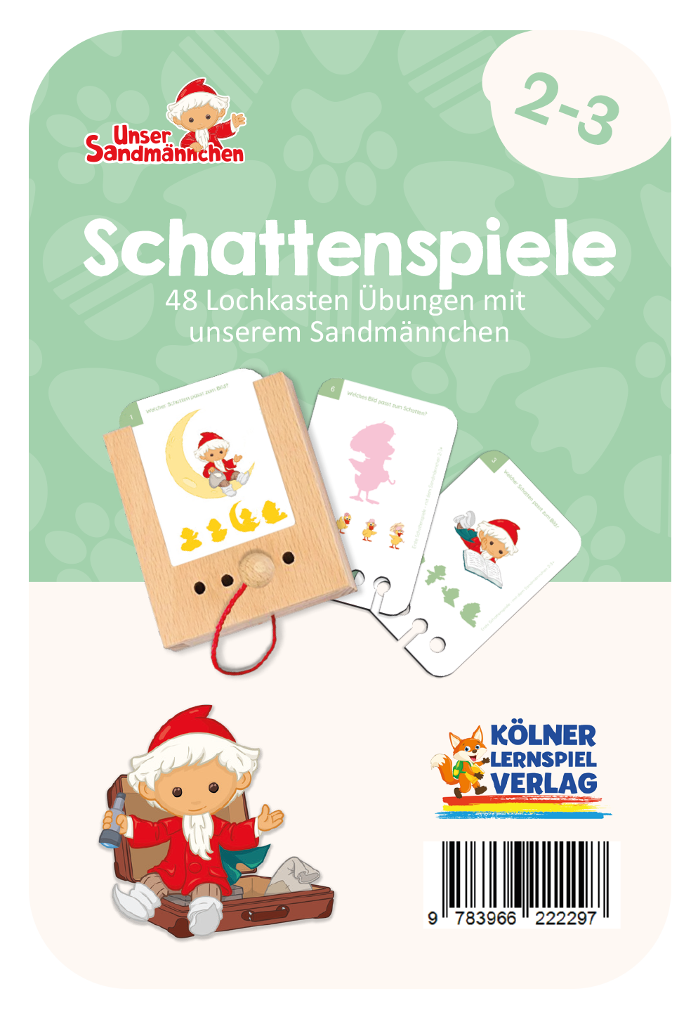 Schattenspiele Sandmännchen ·  2-3 · Lochkasten Kartensatz