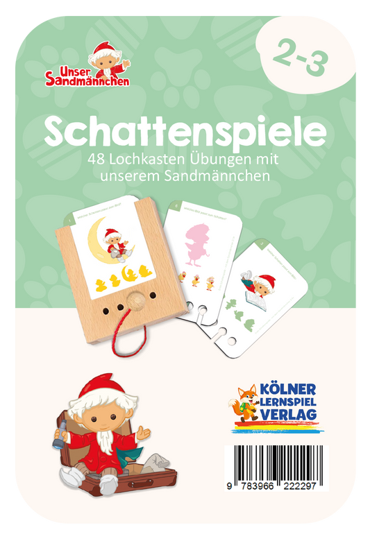 Schattenspiele Sandmännchen ·  2-3 · Lochkasten Kartensatz