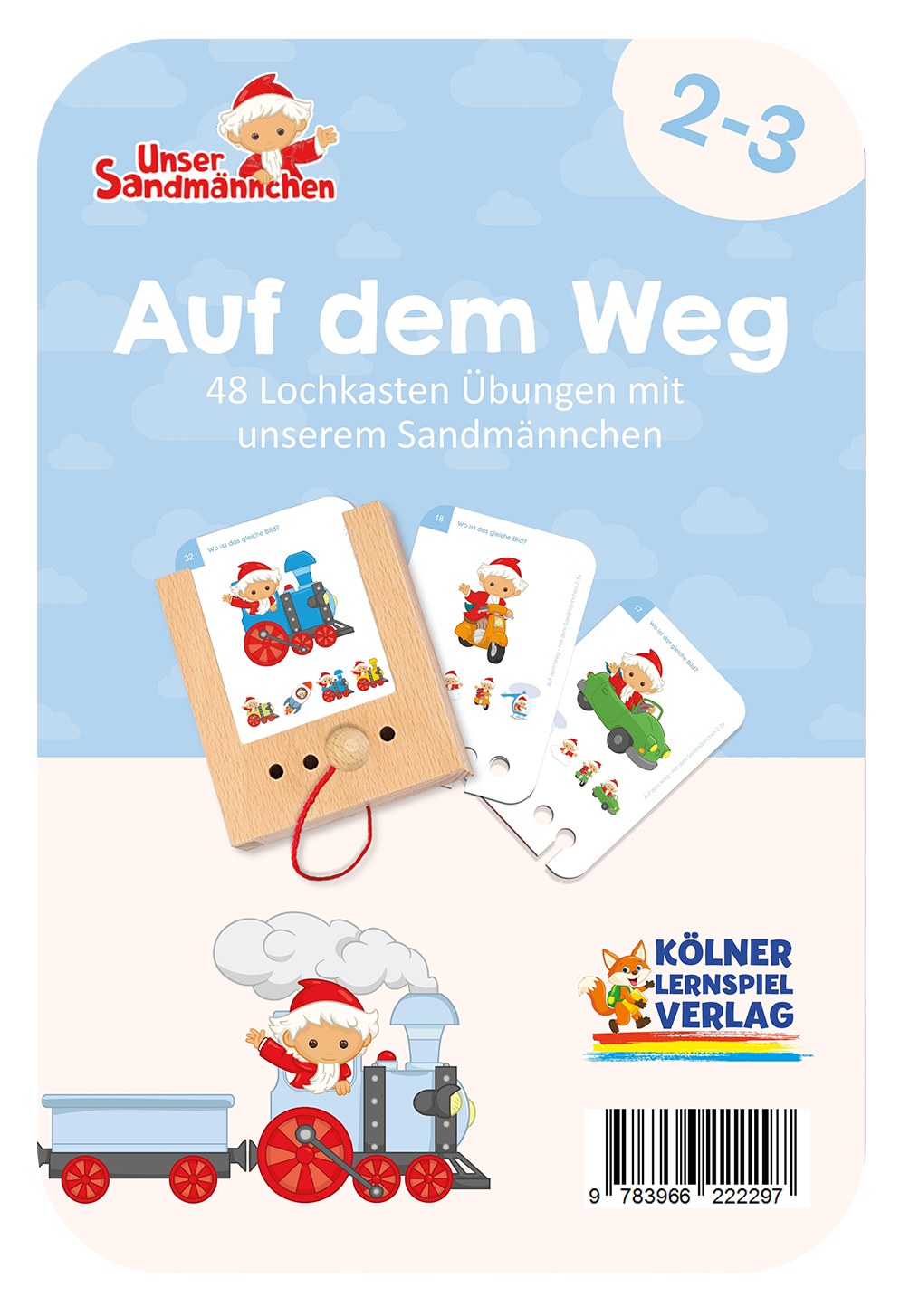 Auf dem Weg Sandmännchen ·  2-3 · Lochkasten Kartensatz