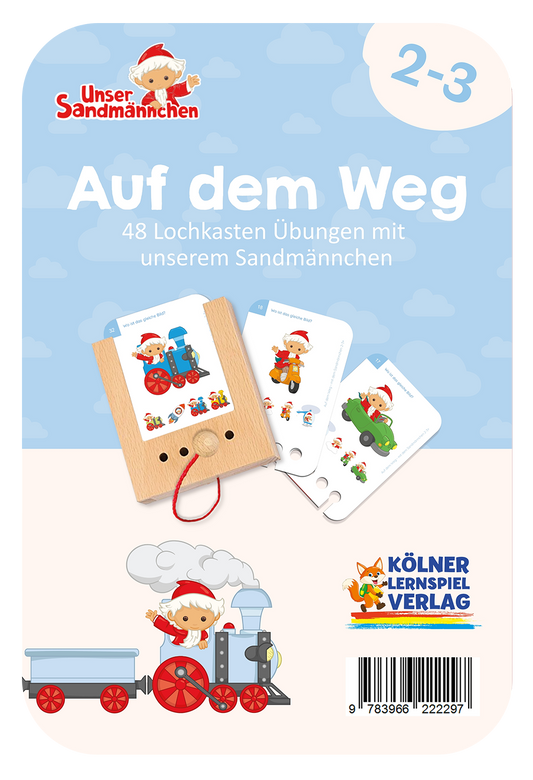 Auf dem Weg Sandmännchen ·  2-3 · Lochkasten Kartensatz