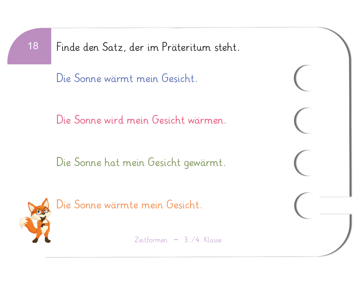 Lochkasten Starterset für die 3.-4. Klasse – Deutsch & Mathe